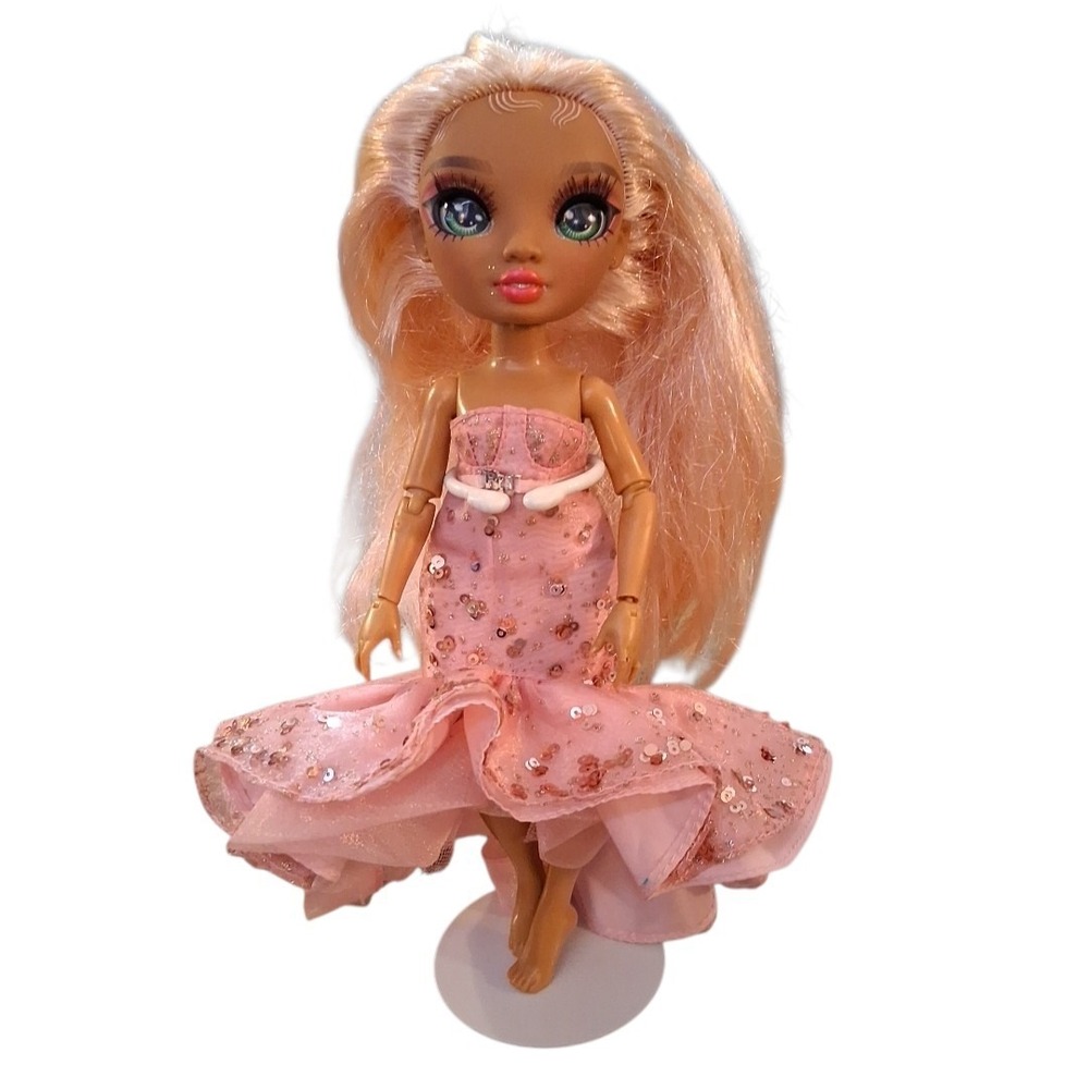 Rainbow High Vision Divas Sabrina St. Cloud Fashion Doll w/Pink Blingy Dress 11"